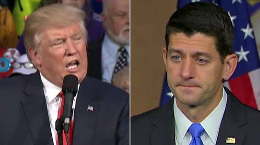 Trump on Ryan: I don't want his support 
