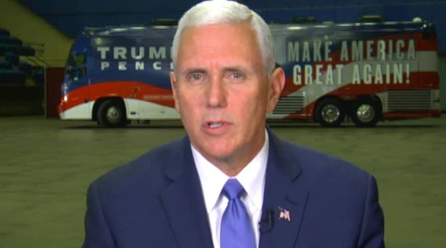 Mike Pence on Syria and the state of the campaign