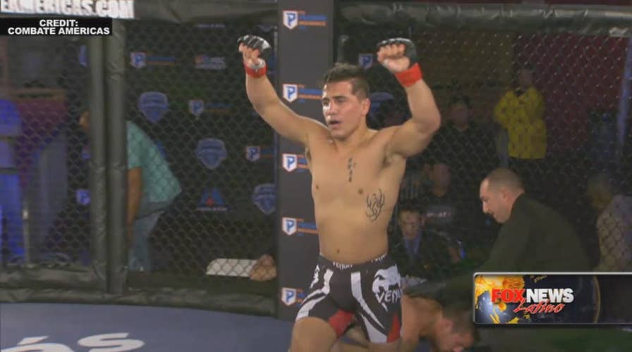 MMA fighter Gustavo Lopez talks Combate Americas