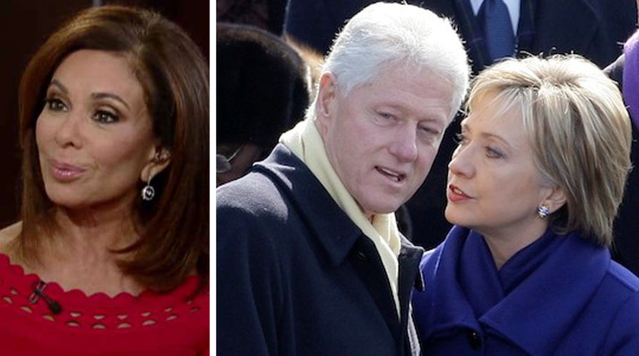 Judge Jeanine: Mainstream media in cahoots with the Clintons