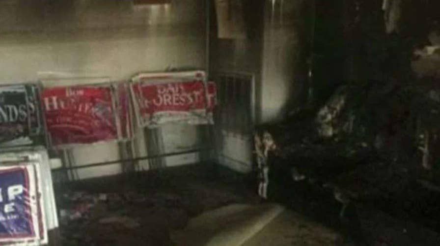 Authorities: GOP office in North Carolina 'firebombed' 