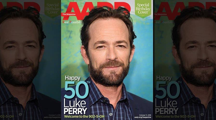 Luke Perry is AARP's cover boy