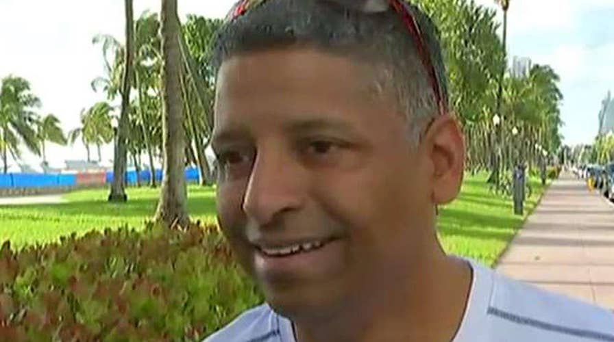 Florida beachgoers weigh in on 2016 presidential race