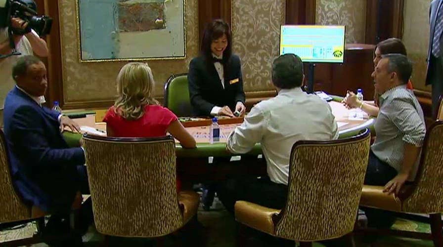 'The Five' baccarat lesson in Vegas