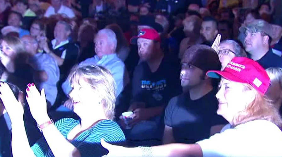 Brian Kilmeade goes to a final debate watch party