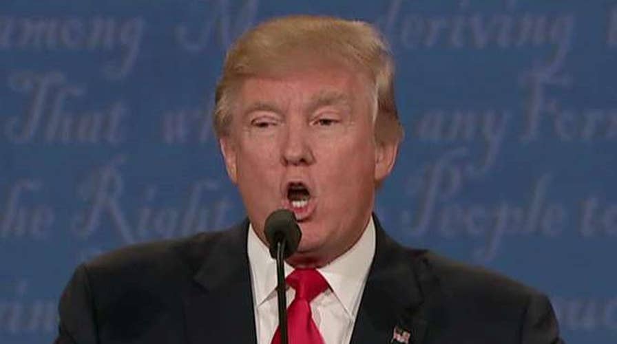 Was Trump able to win over undecided, independent voters?