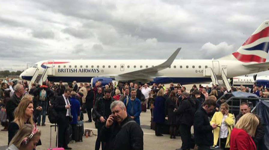 Reports of chemical incident at London City Airport