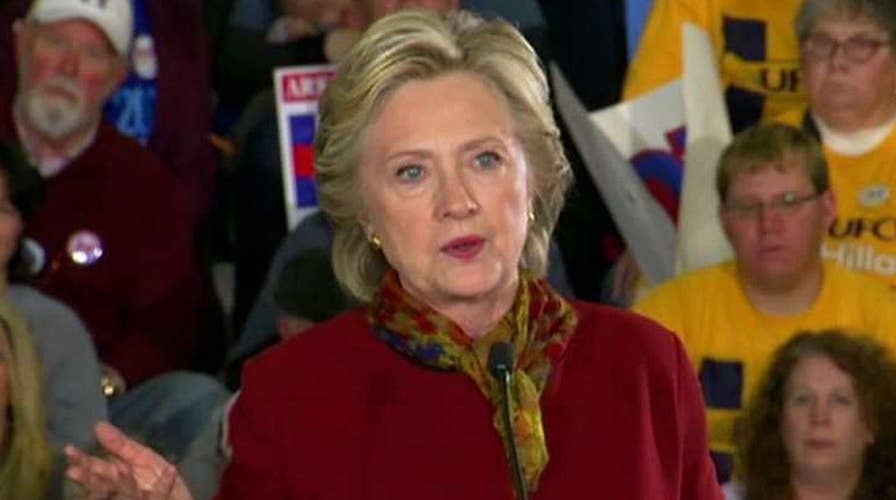 Hillary Clinton campaigns in Pennsylvania