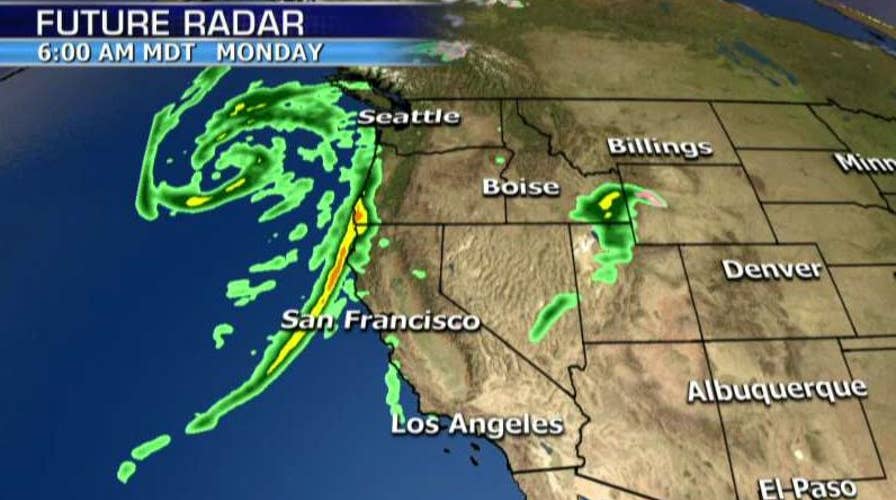 National forecast for Monday, October 24