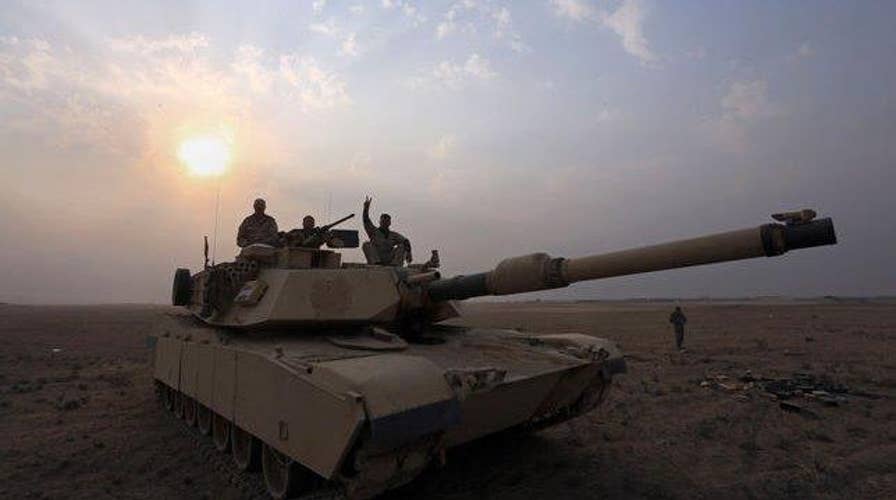 Iraqi forces shell ISIS positons near Mosul