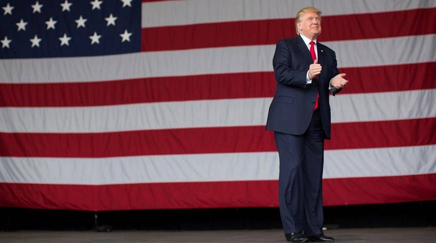 Trump: Hillary's White House run is proof system's rigged