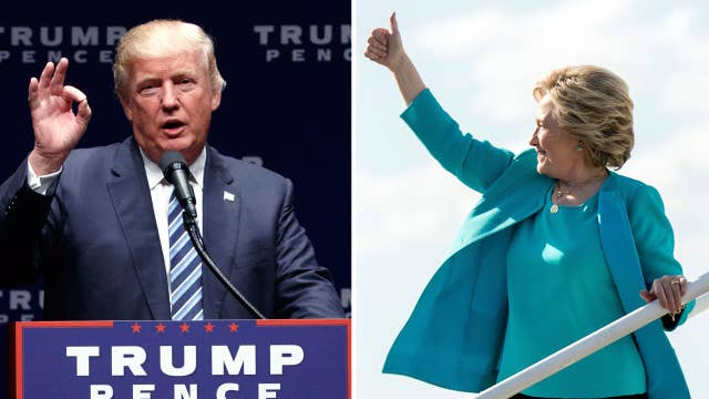 Fox News Poll Clinton Leads Trump By 5 In Head To Head Race On Air 2508