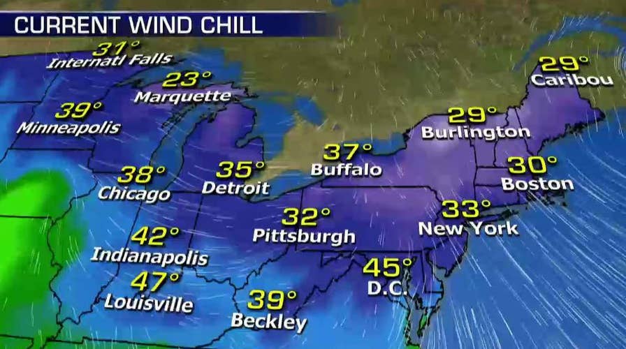 National forecast for Wednesday, October 26