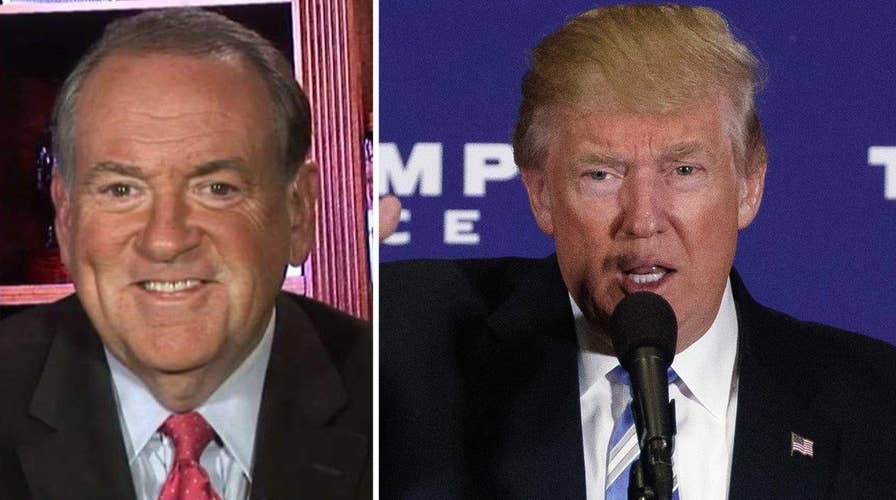 Huckabee: Media coverage is all Trump, all negative