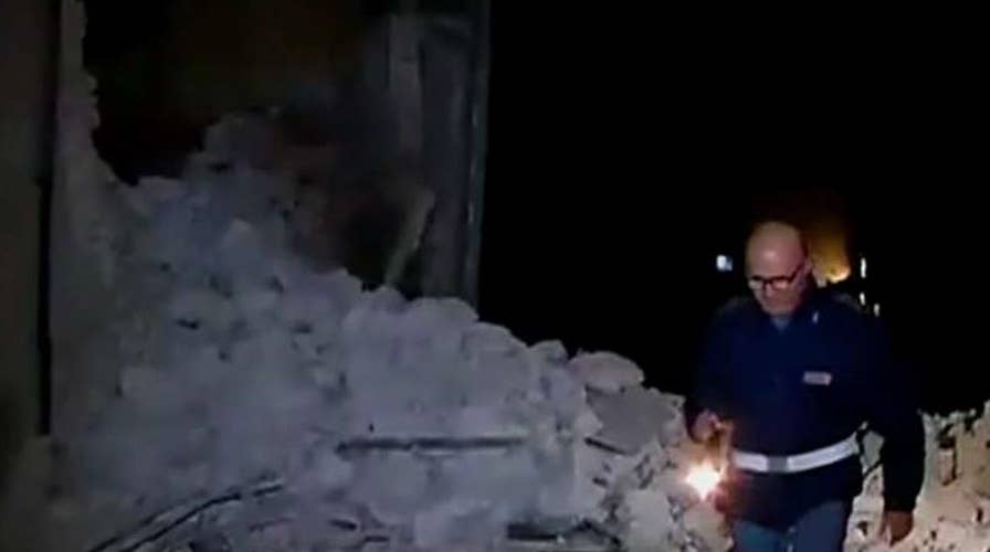 Powerful earthquake hits Italy