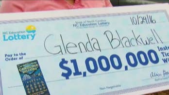 NC woman calls lottery tickets a waste of time - until she wins big