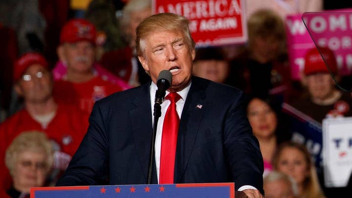 Trump continues to cast doubt on polls, the election process