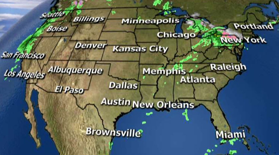 National forecast for Thursday, October 27
