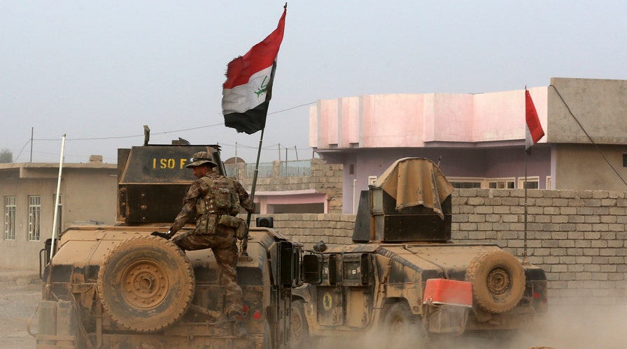 Iraqi forces close in on the main city of Mosul