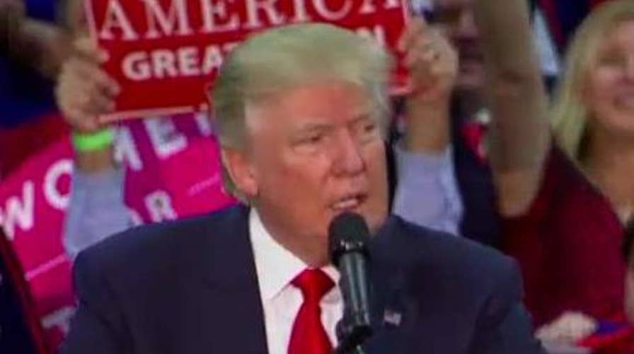 Trump: Real change means getting rid of the corruption in DC