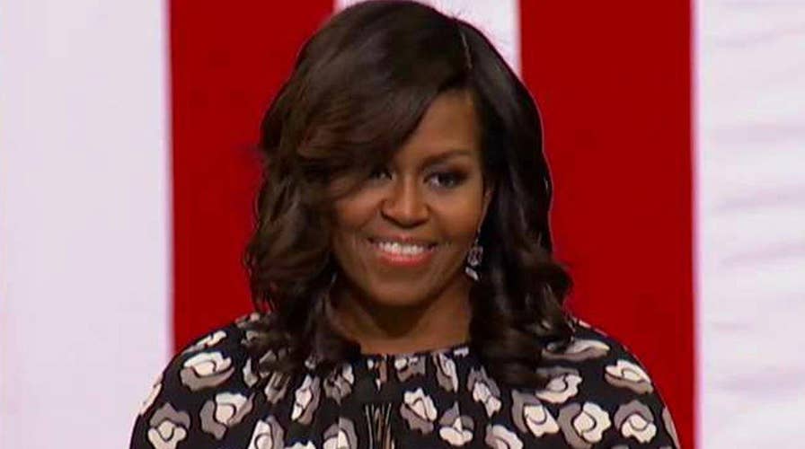 First lady: Election is about shaping future for our kids