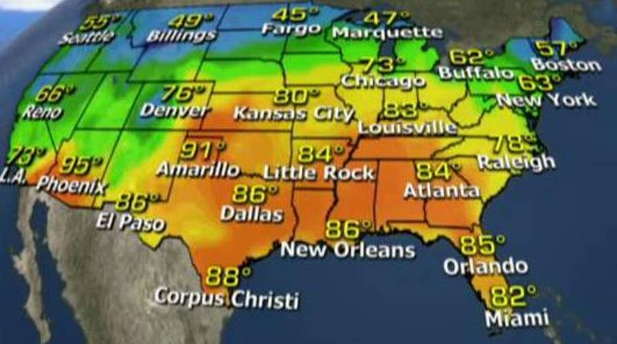 National forecast for Halloween weekend