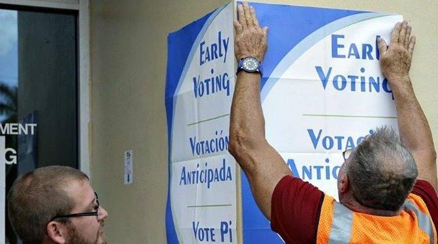 Early Florida voters react to FBI news about Clinton