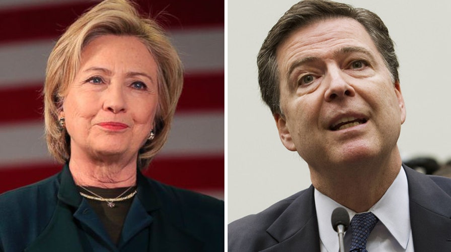 Clinton criticizes FBI director James Comey