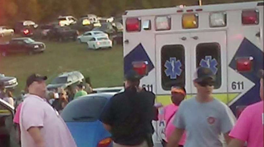 Over a dozen injured in parking lot accident at NASCAR event