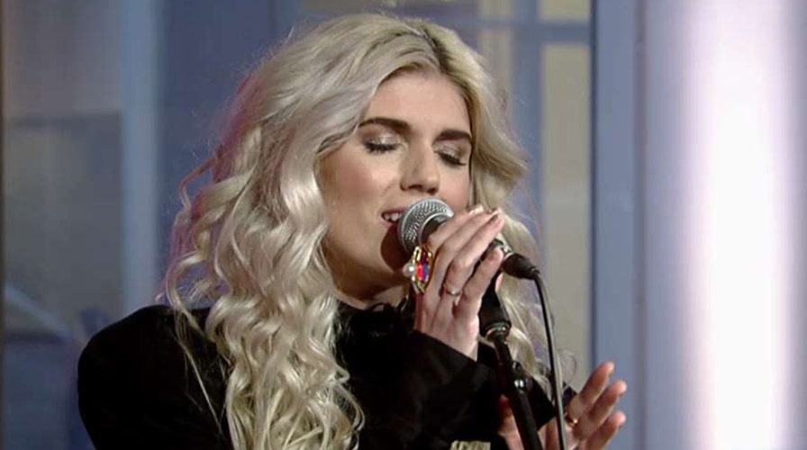 Julianna Zobrist sings God Bless America