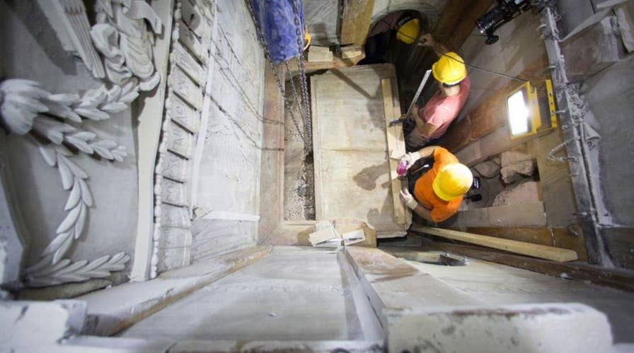 Christ's tomb uncovered for the first time in centuries