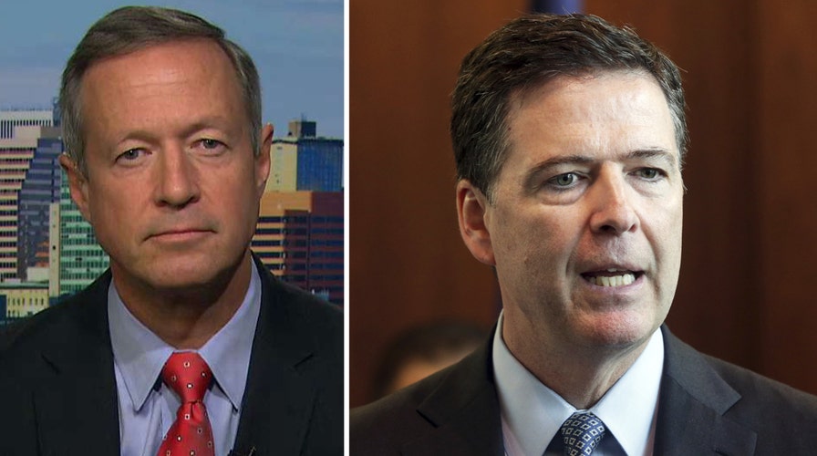 O'Malley blasts FBI's 'cheap shot' against Clinton