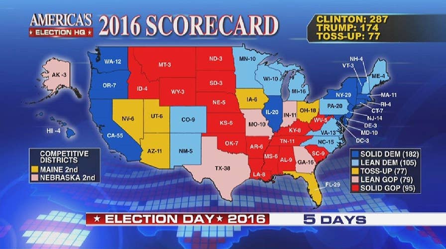 Nominees campaigning in 'Hail Mary' states?