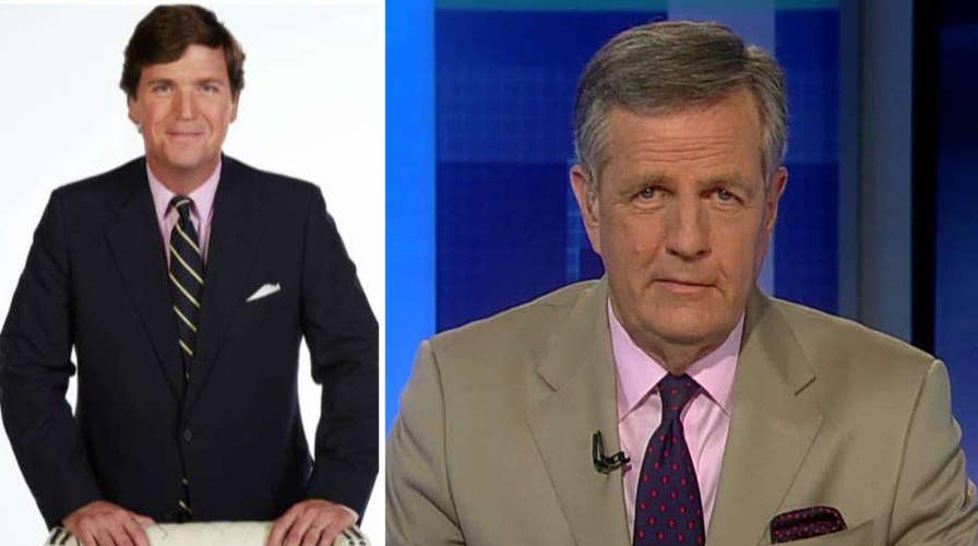 Hume congratulates Carlson on becoming new 7 pm host