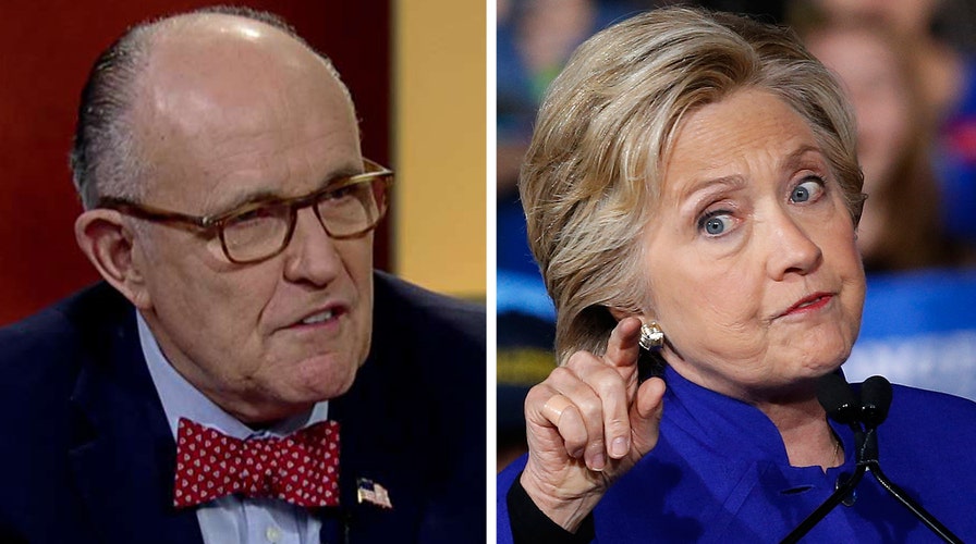 Giuliani: The FBI are not the Clintons' lackeys like the DOJ