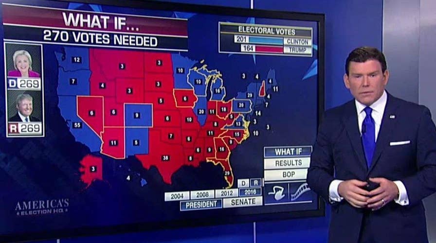 Fox News poll: Clinton's lead over Trump has dwindled