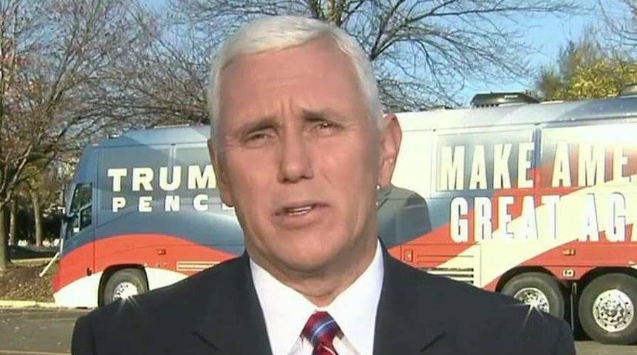 Gov. Mike Pence on final push for the White House