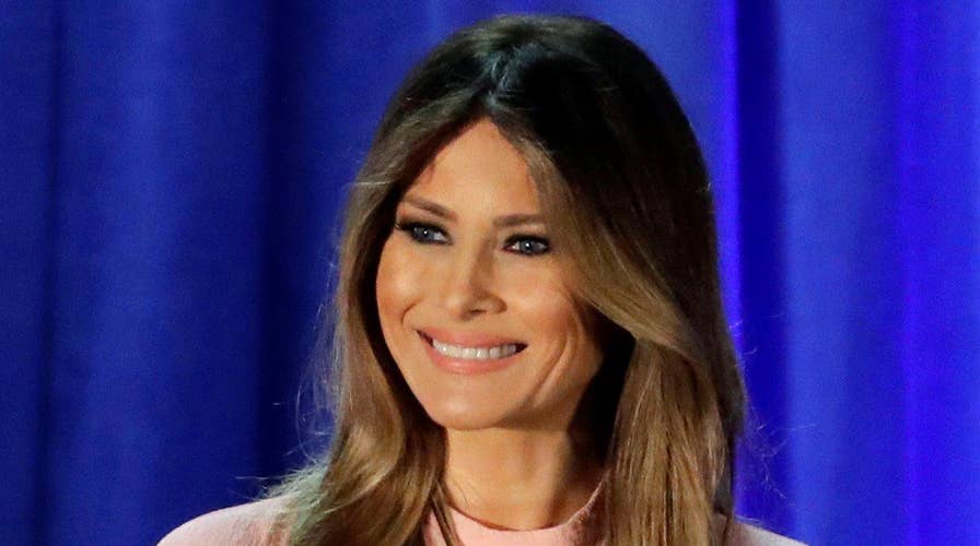 Melania's cyberbullying speech