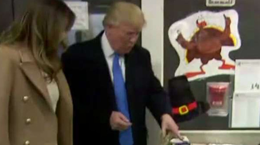 Donald Trump casts his ballot in New York City