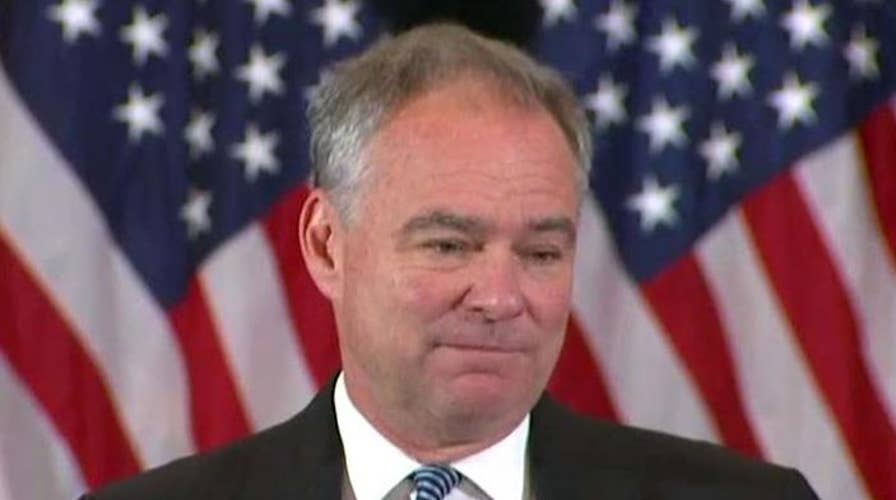 Tim Kaine: I'm proud of Hillary Clinton