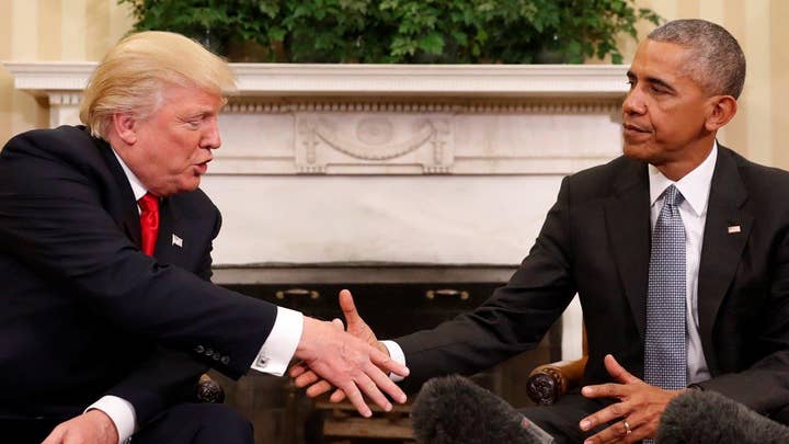 President Obama, President-elect Trump meet at White House