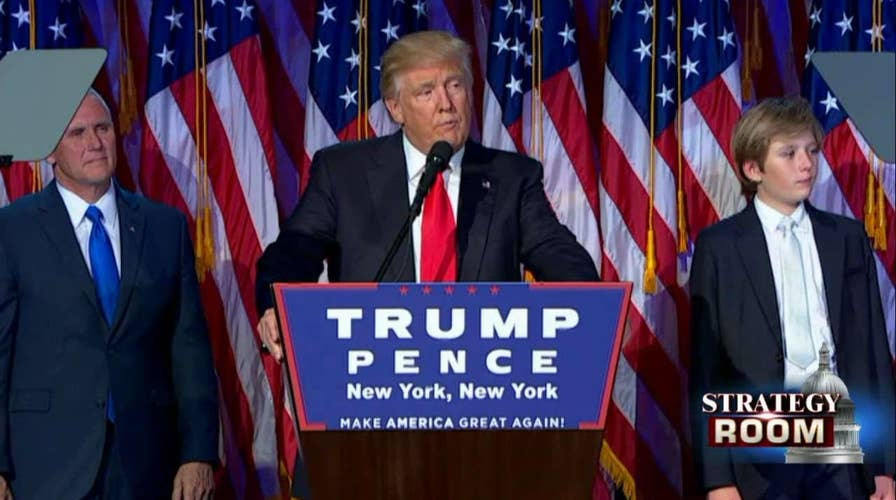 What will Trump do first as president in 2017?