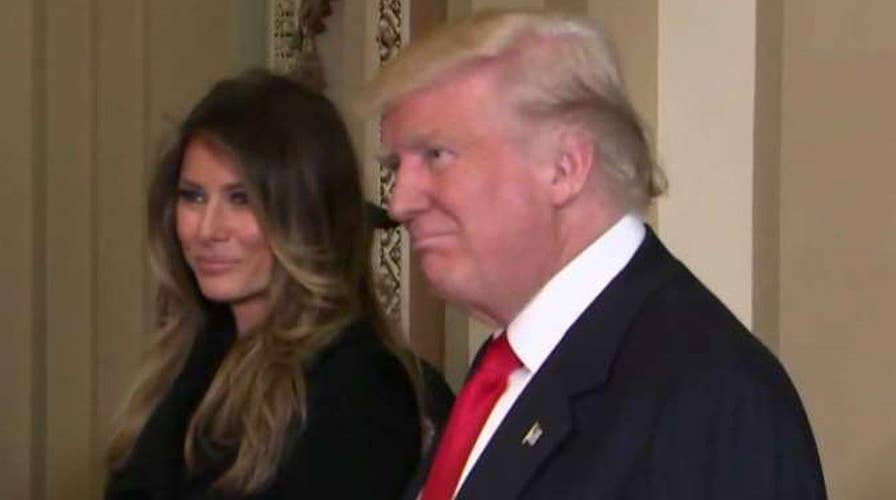 Trump promises action on immigration, health care and jobs