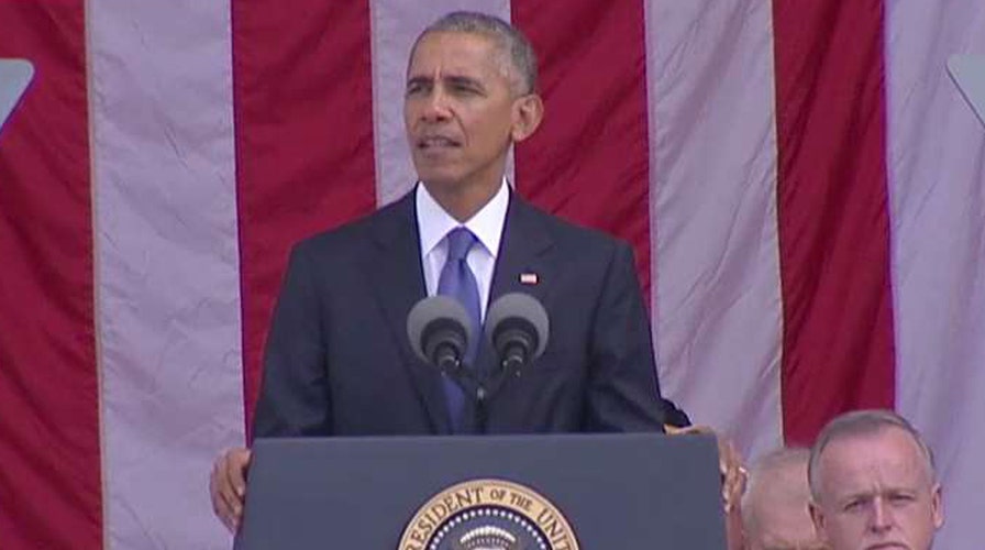 President Obama commemorates Veterans Day