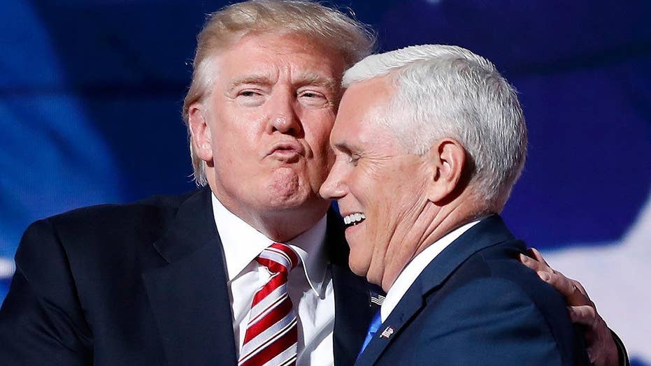 Trump turns over transition team to Pence