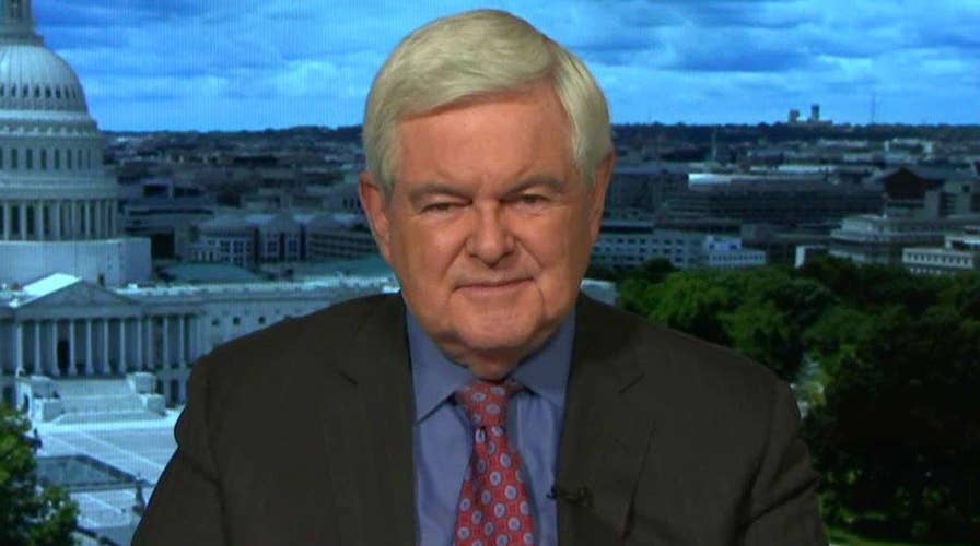 Gingrich on Trump's border wall and the future of ObamaCare