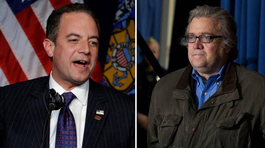Trump names Priebus chief of staff, Bannon chief strategist 