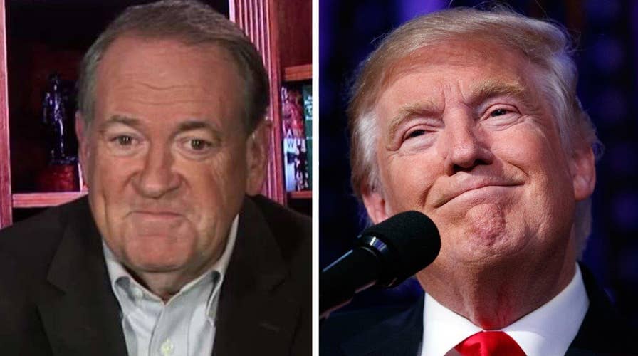 Mike Huckabee: I'm proud of Trump's pro-life stance