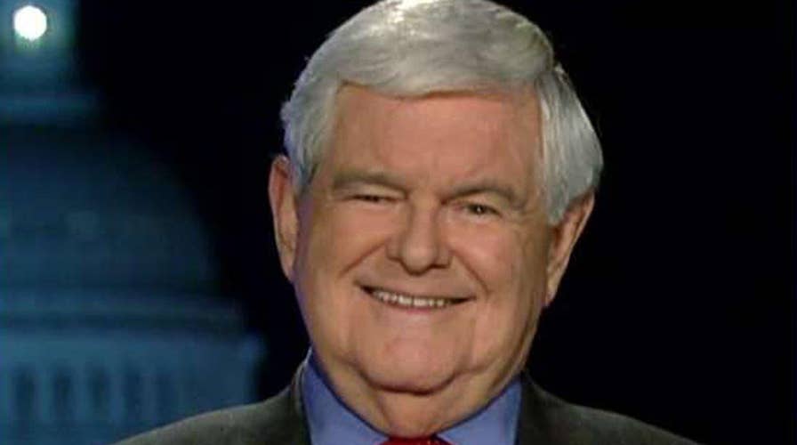 Newt Gingrich blasts critics of Trump's White House staff