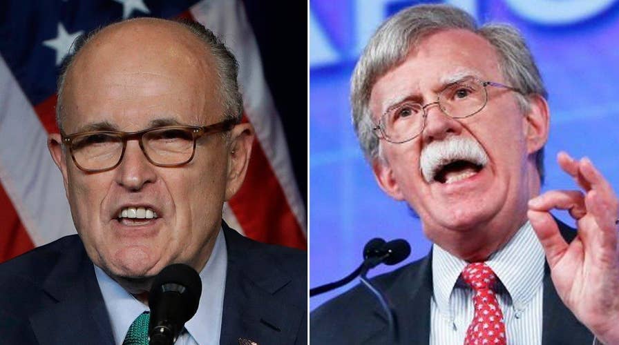Giuliani, Bolton potential secretary of state candidates